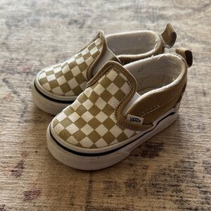 Toddler Checkerboard Vans
